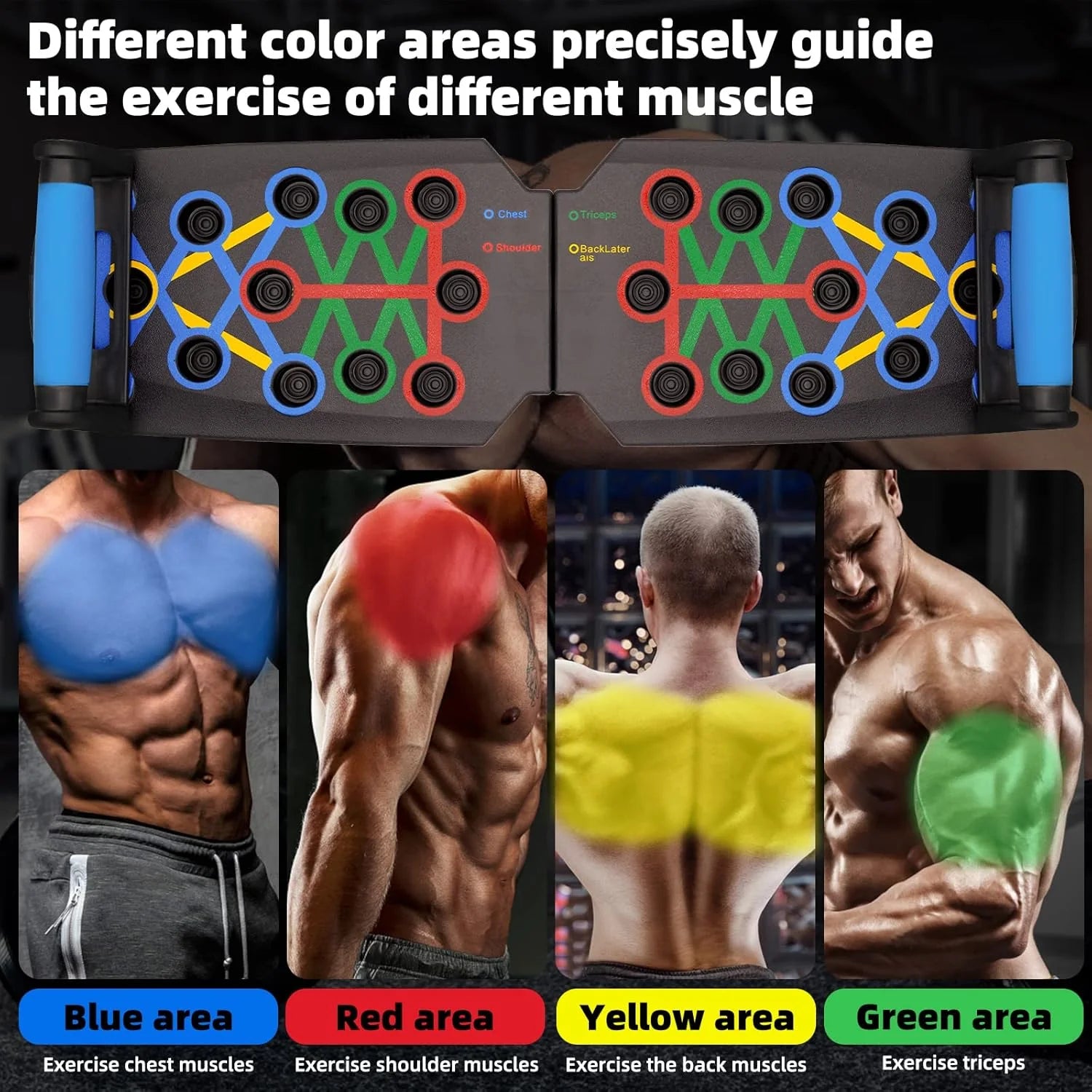 BuffBoard 24-in-1 Full Body Push Up Board