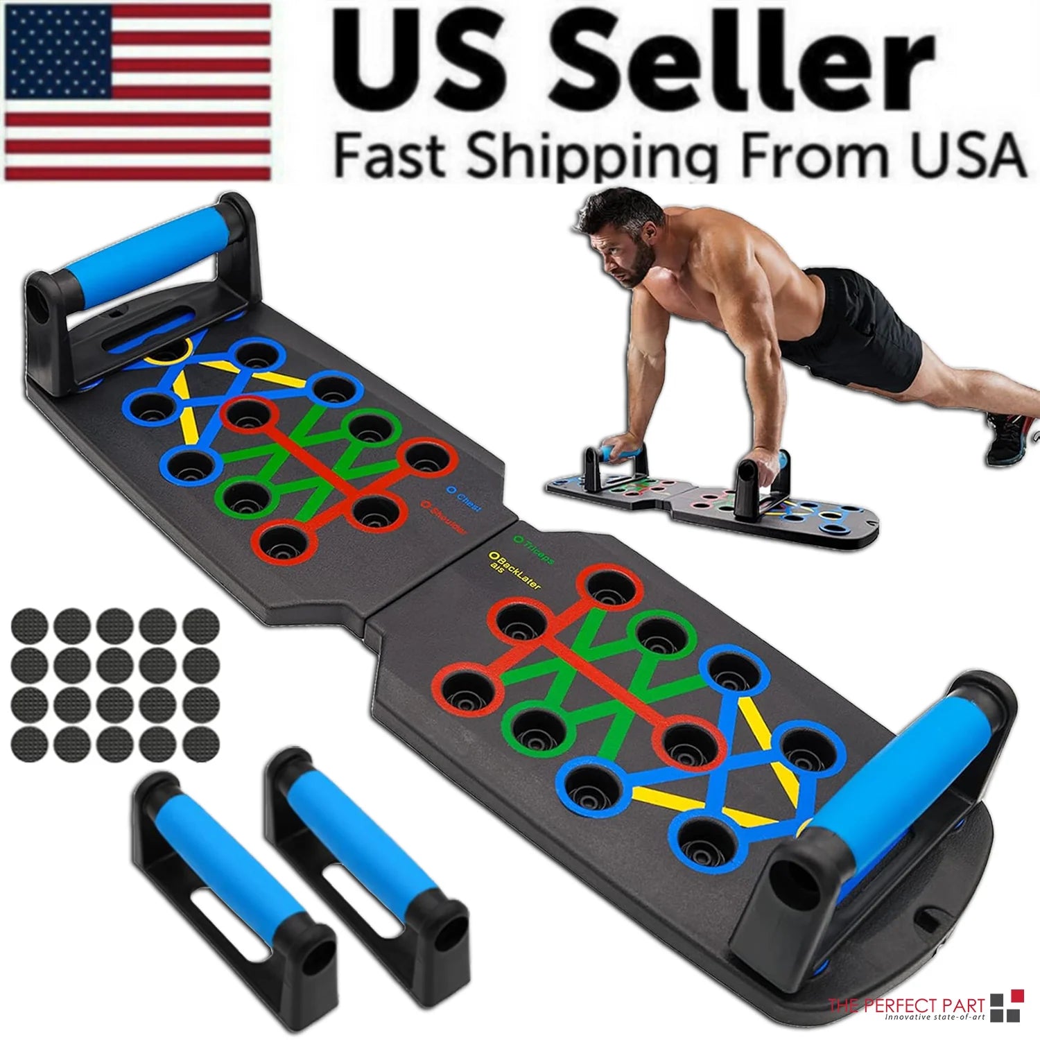 BuffBoard 24-in-1 Full Body Push Up Board